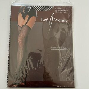 Leg Avenue Fishnet Stockings Black